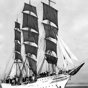 The Norwegian training sailing ship Sorlandet Print (00095) The Norwegian training sailing ship Sorlandet Print (00095)