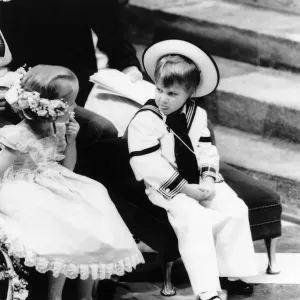Prince William's Cheeky Moment Print Prince William's Cheeky Moment Print