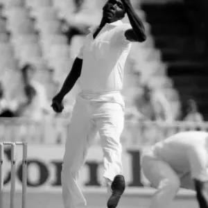 England v West Indies at Edgbaston, Birmingham Print 1984 England v West Indies at Edgbaston, Birmingham Print 1984