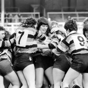 Rugby Femenino Wasps v Richmond. 16 de abril de 1987 Rugby Femenino Wasps v Richmond. 16 de abril de 1987