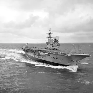 HMS Hermes Speed Trial Print 1959 HMS Hermes Speed Trial Print 1959