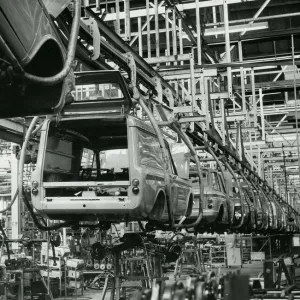 Hillman Imp Production Line Print, Linwood 1969 Hillman Imp Production Line Print, Linwood 1969
