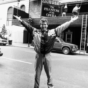 Michael Crawford in Phantom of the Opera Print, January 1988 Michael Crawford in Phantom of the Opera Print, January 1988