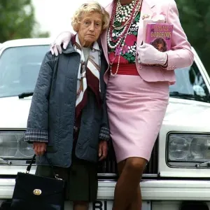Emily Perry as Madge Allsopp with Barry Humphries 1989 Print Emily Perry as Madge Allsopp with Barry Humphries 1989 Print