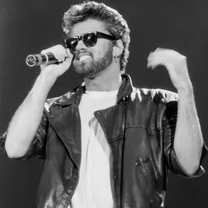 George Michael Live Aid Print 1985 Wembley Stadium George Michael Live Aid Print 1985 Wembley Stadium