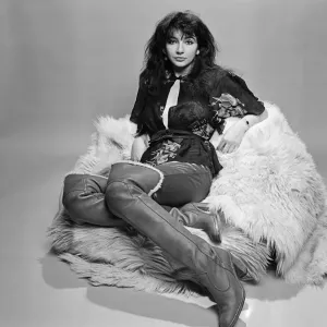 Kate Bush in Studio Print March 1978 Kate Bush in Studio Print March 1978