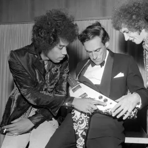Jimi Hendrix at Royal Festival Hall Print 1967 Jimi Hendrix at Royal Festival Hall Print 1967