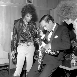 Jimi Hendrix Experience Print, Royal Festival Hall 1967 Jimi Hendrix Experience Print, Royal Festival Hall 1967