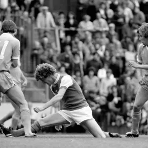 Division anglaise 1. Arsenal 2 v. Stoke 0. Septembre 1980 LF Division anglaise 1. Arsenal 2 v. Stoke 0. Septembre 1980 LF