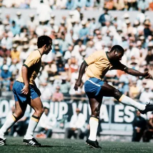 Pele Brazil 1970 World Cup Print Pele Brazil 1970 World Cup Print