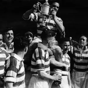 Celtic v Motherwell 1951 Scottish Cup Final Print Celtic v Motherwell 1951 Scottish Cup Final Print