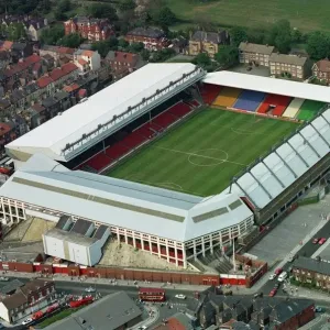 Aerial Print of 1989 Liverpool FA Cup Homecoming Victory Aerial Print of 1989 Liverpool FA Cup Homecoming Victory