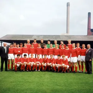 Manchester United Team Print 1964 Manchester United Team Print 1964