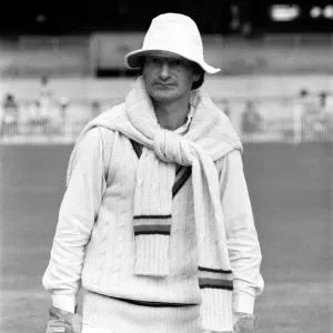 Centenary Test Match Print: Alan Knott, 12th March 1977 Centenary Test Match Print: Alan Knott, 12th March 1977
