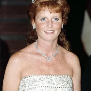 Sarah Ferguson, Duchess of York in Canada Print 1989 Sarah Ferguson, Duchess of York in Canada Print 1989