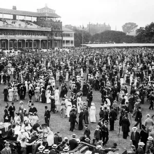 Lords 1914: Oxford v Cambridge Varsity Cricket Print Lords 1914: Oxford v Cambridge Varsity Cricket Print