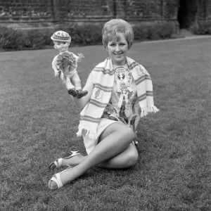 Leeds United Secretary Janet Rossidale Print, 2nd May 1967 Leeds United Secretary Janet Rossidale Print, 2nd May 1967