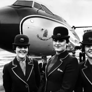L'entreprise aérienne internationale Dan-Air qui opère à partir de l'aéroport de Newcastle. L'entreprise aérienne internationale Dan-Air qui opère à partir de l'aéroport de Newcastle.