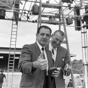 Angelo Dundee and Cassius Clay at Highbury 1966 Print Angelo Dundee and Cassius Clay at Highbury 1966 Print