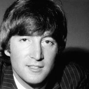 John Lennon Print, Beatles 2nd October 1964 John Lennon Print, Beatles 2nd October 1964