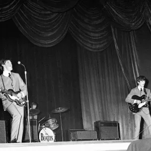 Le groupe pop The Beatles a joué au cinéma Ritz, à Belfast en Irlande du Nord. Le groupe pop The Beatles a joué au cinéma Ritz, à Belfast en Irlande du Nord.