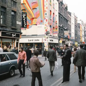 Carnaby Street London Print November 1968 Carnaby Street London Print November 1968