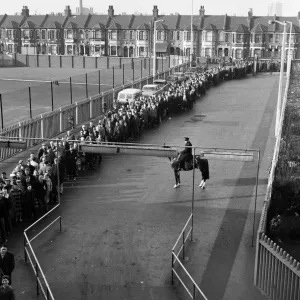 Upton Park 1964 West Ham v Burnley Cup Tie Print Upton Park 1964 West Ham v Burnley Cup Tie Print