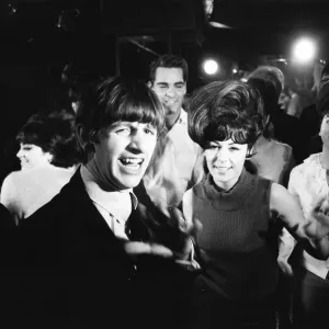 The Beatles in the Peppermint Lounge Print 9th February 1964