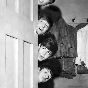 The Beatles Behind the Door Print, 30th May 1963