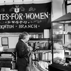 Suffragette Museum Print, South Kensington, 1939 Suffragette Museum Print, South Kensington, 1939
