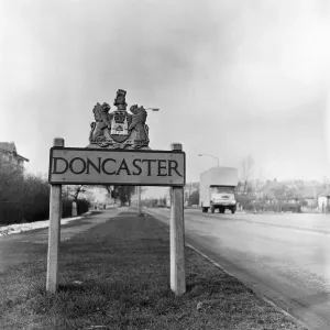 Vintage Doncaster Print 5th April 1962 Vintage Doncaster Print 5th April 1962