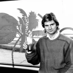 Phil Sumner, qui est le frère de Sting. 25 décembre 1984.
