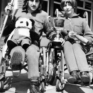North East Wheelchair Champions 1971 Print North East Wheelchair Champions 1971 Print
