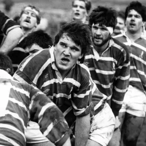 Paul Kawulok che gioca per Bridgend. Circa 1991. Paul Kawulok che gioca per Bridgend. Circa 1991.