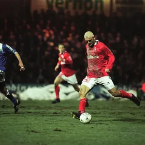 Coca Cola Cup Semi Final First Leg Print - Stockport v Middlesbrough 26/02/1997