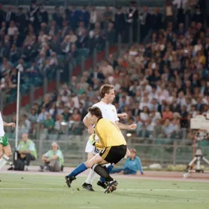 1990 World Cup Quarter Final Print: Italy 1 v Republic of Ireland 1990 World Cup Quarter Final Print: Italy 1 v Republic of Ireland