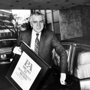Mr Egan Receives 1983 PA Management Awards Print Mr Egan Receives 1983 PA Management Awards Print