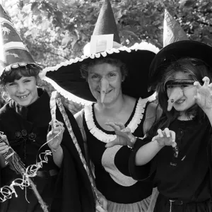 Three Witches Print, Brockholes School 1989 Three Witches Print, Brockholes School 1989