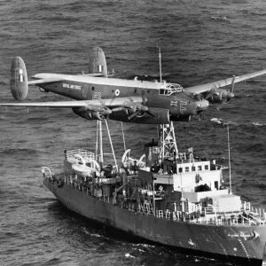 Avro Shackleton Drops Christmas Cheer Print 1963 Avro Shackleton Drops Christmas Cheer Print 1963