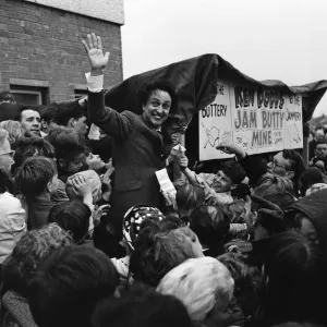 Ken Dodd at the Jam Butty Mines Print, 29th August 1966 Ken Dodd at the Jam Butty Mines Print, 29th August 1966