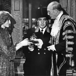 HRH Princess Diana, Freeman of the City Print HRH Princess Diana, Freeman of the City Print