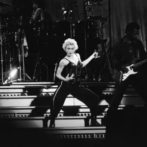 Madonna en concert. Whos That Girl World Tour, Wembley Stadium. 18 août 1987 Madonna en concert. Whos That Girl World Tour, Wembley Stadium. 18 août 1987