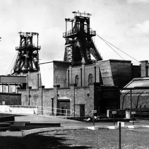 Mines at Easington Colliery Print, July 1969 Mines at Easington Colliery Print, July 1969