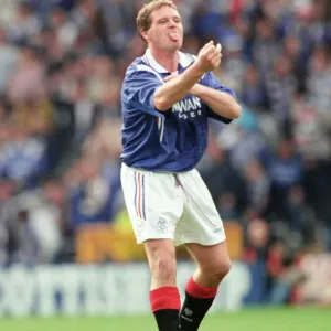 Paul Gascoigne 1996 Scottish Cup Final Print - Hampden Park Paul Gascoigne 1996 Scottish Cup Final Print - Hampden Park