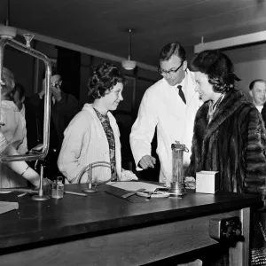 Princess Margaret at Albert Memorial School Print, 8th March 1962 Princess Margaret at Albert Memorial School Print, 8th March 1962