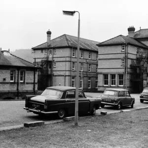 Hospital de Lansdowne, Cardiff, Gales. Junio 1977. Hospital de Lansdowne, Cardiff, Gales. Junio 1977.