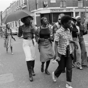 Carnaval de Notting Hill. 30 de agosto de 1976. Carnaval de Notting Hill. 30 de agosto de 1976.