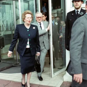 Prime Minister Margaret Thatcher Print, Brighton 1988