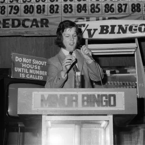 1971 Paul Daniel Bingo Caller Print 1971 Paul Daniel Bingo Caller Print