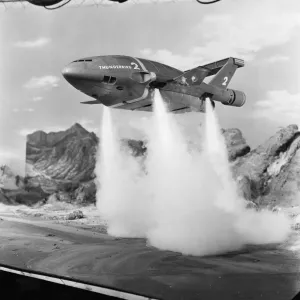 Thunderbird II Takes Off Print - 6th October 1965 Thunderbird II Takes Off Print - 6th October 1965